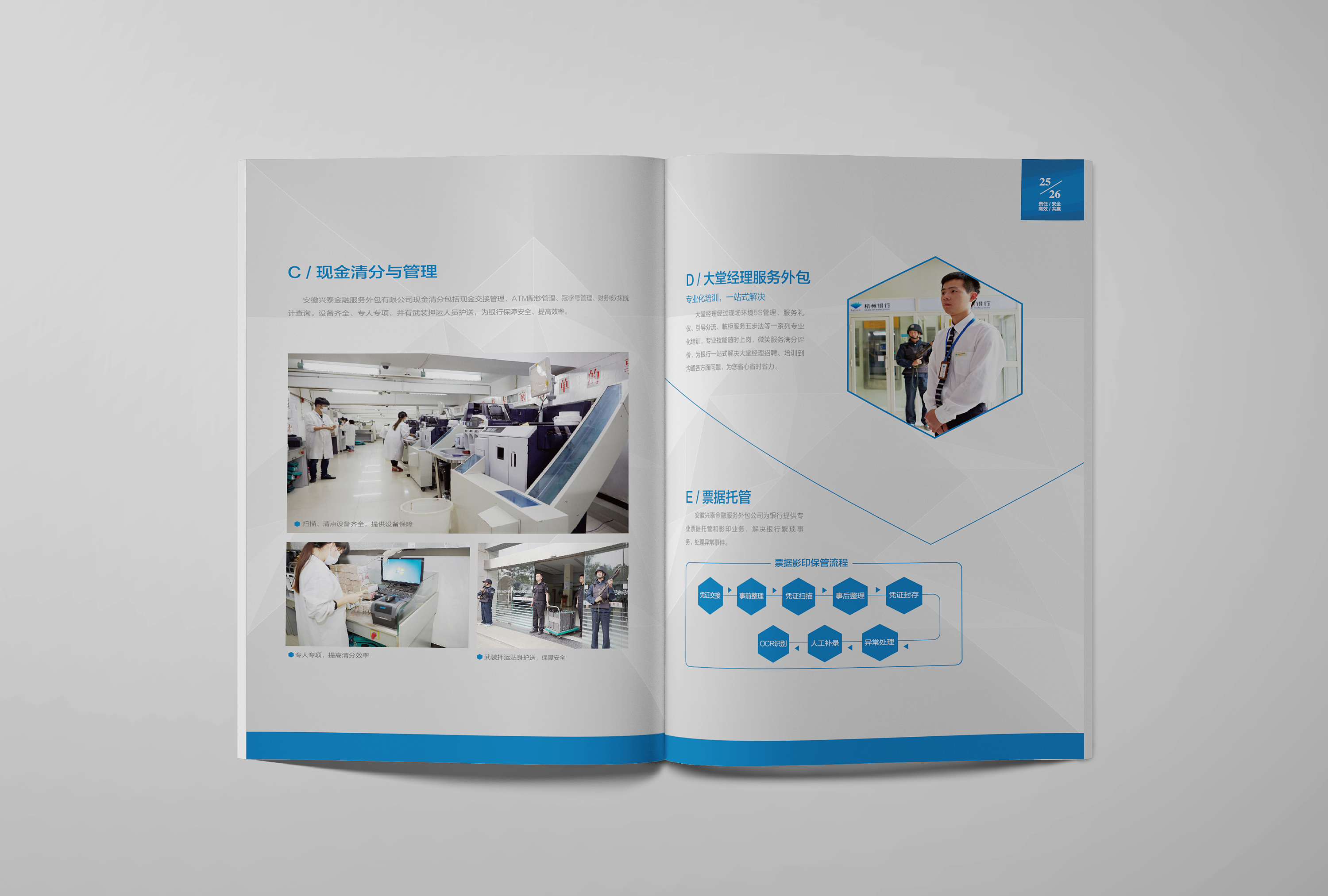 保安集團畫冊設(shè)計與配套軟件開發(fā) 形象塑造與數(shù)字化管理的雙翼齊飛